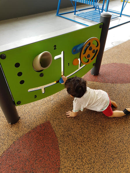 BYKidO Moments: Baby L’s Playtime is at Our Tampines Hub’s Playground This Time!