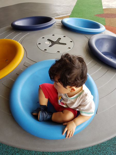 BYKidO Moments: Baby L’s Playtime is at Our Tampines Hub’s Playground This Time!