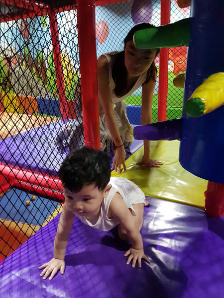 BYKidO Moments: Mummy L and Baby L Go Exploring at eXplorerkid @ AMK Hub!