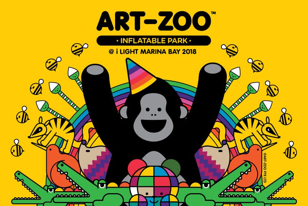 Things to do this Weekend: Go Bouncing at the Singapore’s Largest Art Inflatable Park: Art-Zoo! 