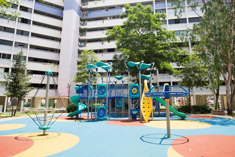 Free Outdoor Playgrounds in the North - Yishun Blk 120