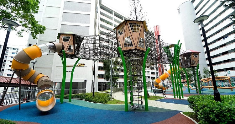 Free Outdoor Playgrounds in the West of Singapore - 247 Jurong East