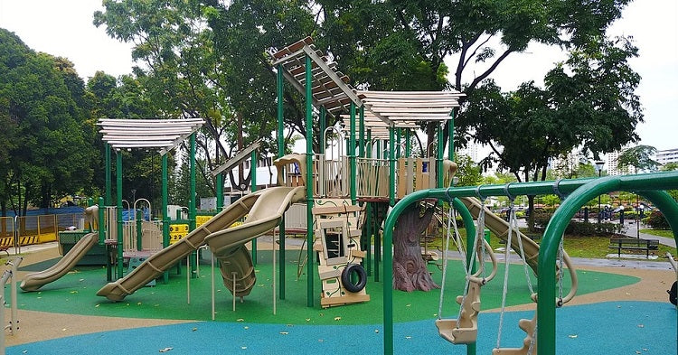Free Outdoor Playgrounds in the West of Singapore - 255 Jurong East