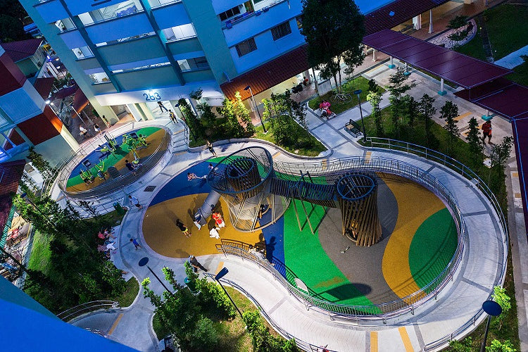 Free Outdoor Playgrounds in the West of Singapore - 283 Bukit Batok