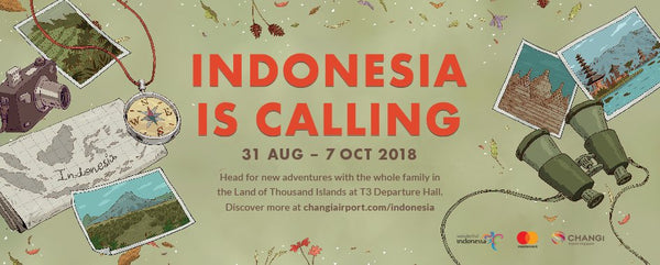 Indonesia is Calling You and Your Little Ones at Changi Airport!