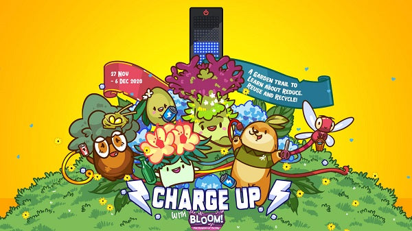 Charge up with Bloom! At Gardens by the Bay