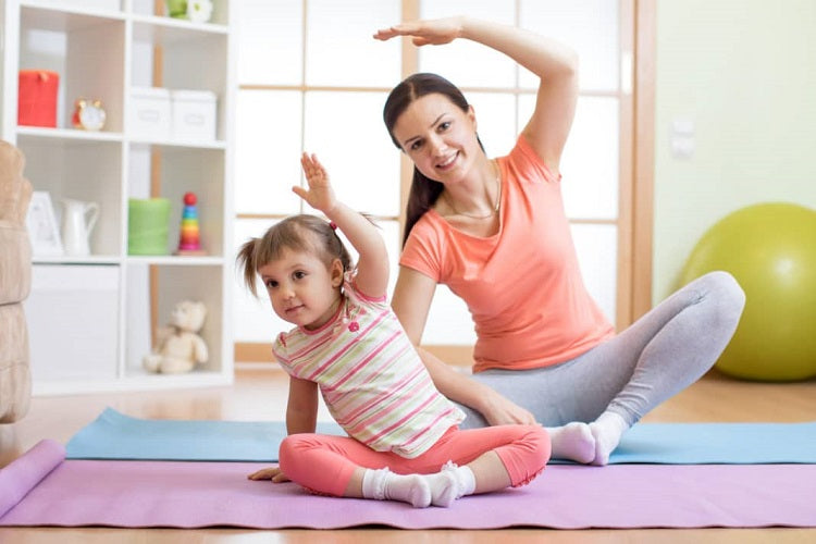 Your Ultimate Guide to Enjoying a Family Homecation Part 2 - Exercise with kids