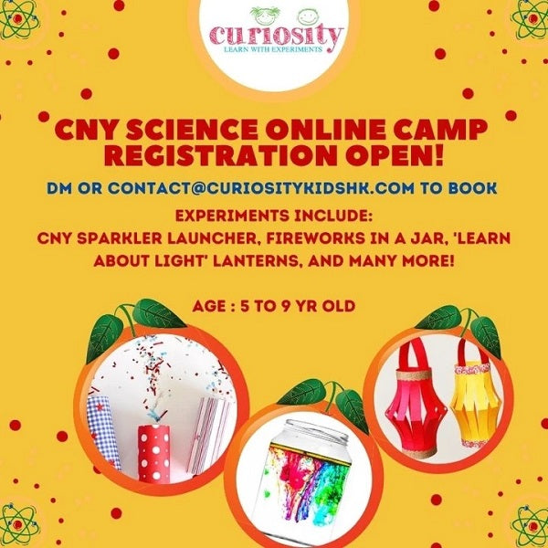 Chinese New Year Online Science Camp by Curiosity Kids