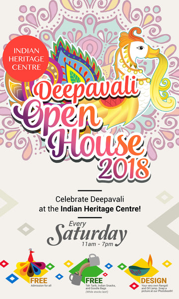 Experience Deepavali Celebrations with Your Little Ones at Deepavali Open House 2018!