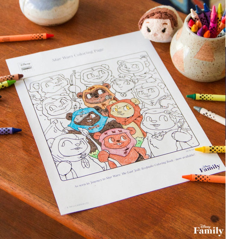 Disney - Ewok Coloring Page