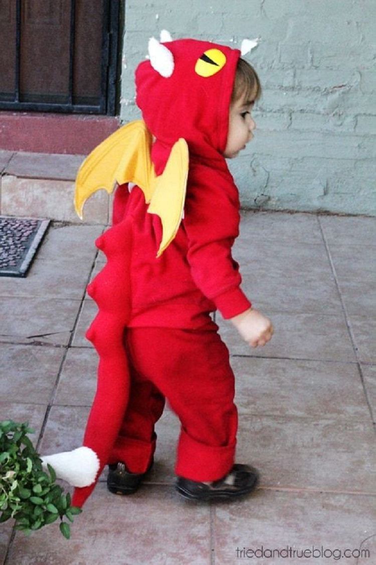 Easy and Creative Halloween Costume Ideas for Kids Better Than Buying - Dragon