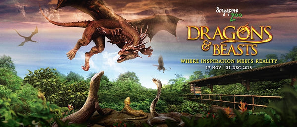 Mingle with Dragons and Beasts at the Singapore Zoo!