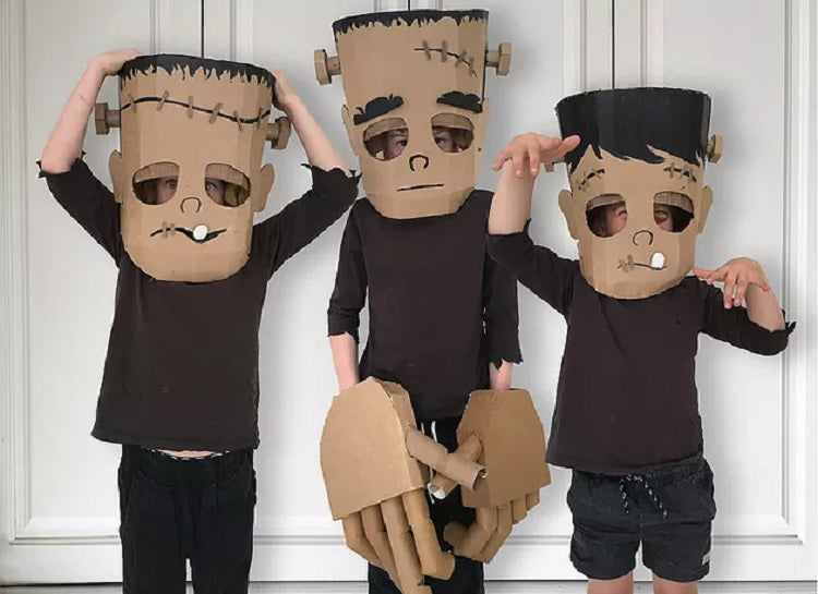 Easy and Creative Halloween Costume Ideas for Kids Better Than Buying - Frankenstein