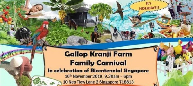 Year-End Holidays 2019 - Gallop Kranji Family Farm Carnival