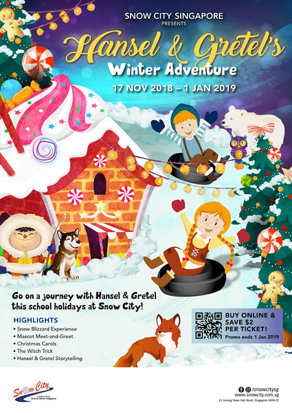 Join Hansel & Gretel’s Winter Adventure at Snow City!