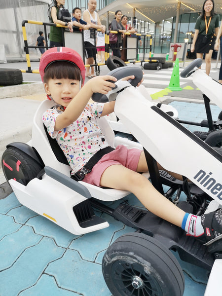 BYKidO Moments: Mummy Ruby and Her Little One Check Out Some Hot Wheels at Downtown East!