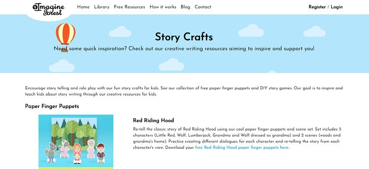 Free Resources for Stimulating Creative Writing for Kids - Imagine Forest