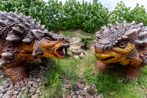 Changi Airport Connector is home to the Changi Jurassic Mile