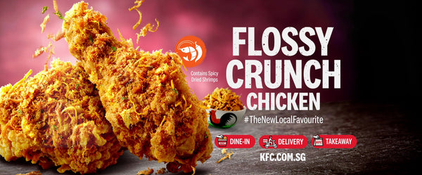 National Day Singapore 2020 - KFC Singapore: KFC Flossy Crunch Chicken 