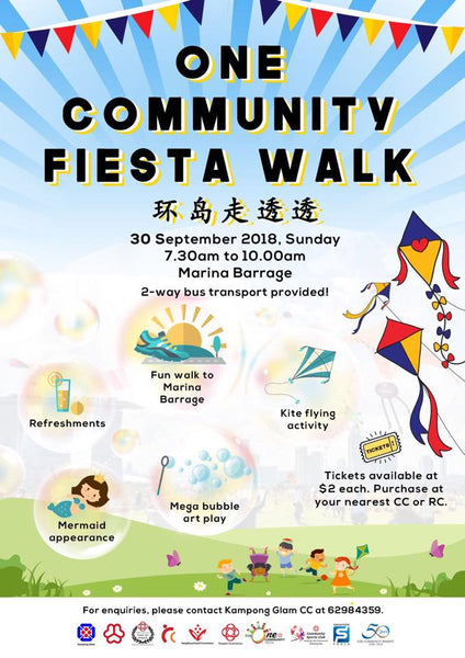 Take Part in the One Community Fiesta Walk with Your Little Ones!