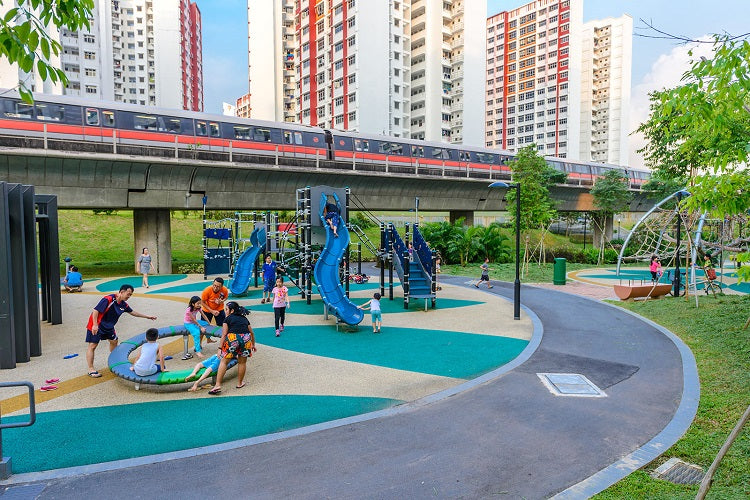 Free Outdoor Playgrounds in the West of Singapore - Keat Hong Woods