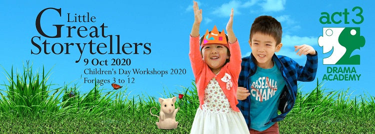 Little Great Storytellers: Children’s Day Workshops