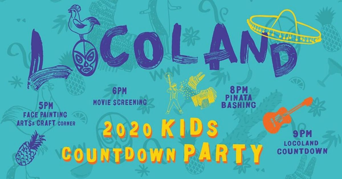 Locoland 2020: New Year Countdown Party for the Kiddies