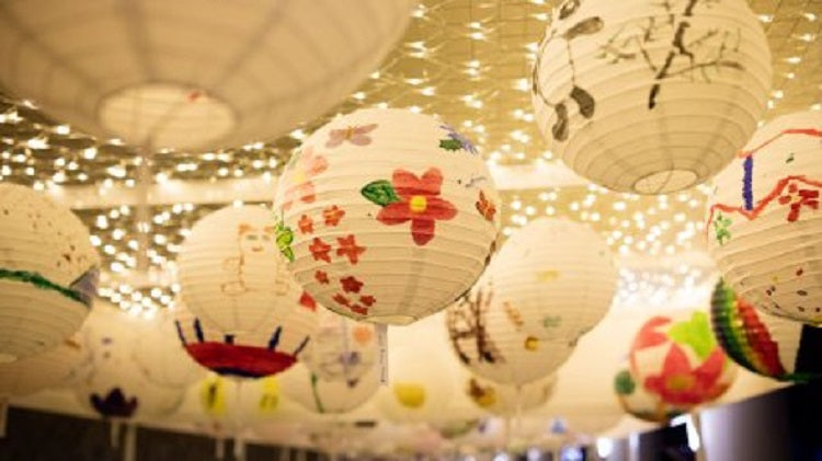 Paint Lanterns for the Mid-Autumn Festival with Your Tots!