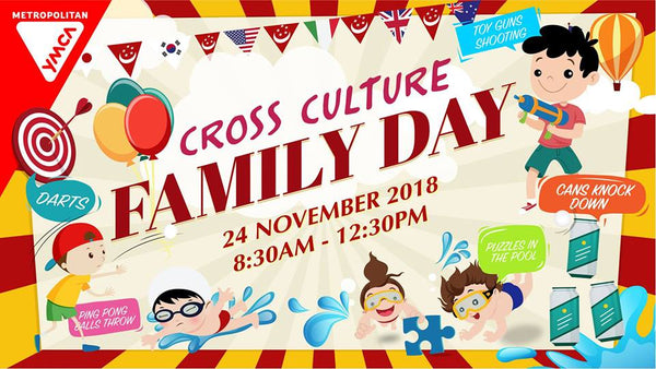 Bond with Your Little Ones at MYMCA Cross Culture Family Day 2018!