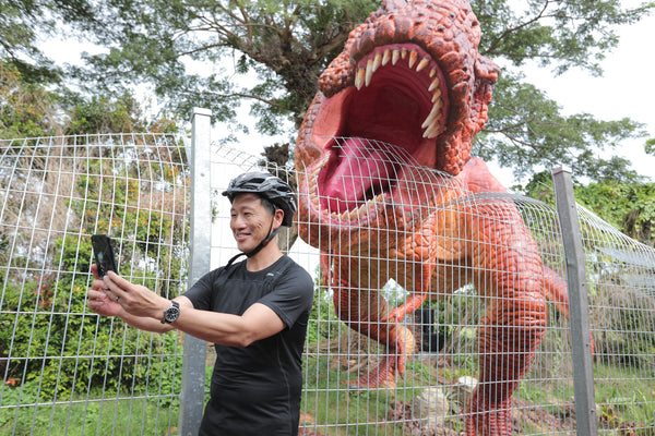 Changi Airport Connector is home to the Changi Jurassic Mile