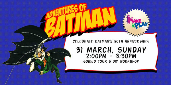 Discover the Adventures of Batman at Mint Museum of Toys