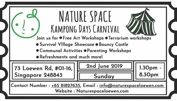 Join in the Merrymaking at Nature Space Kampong Days Carnival!