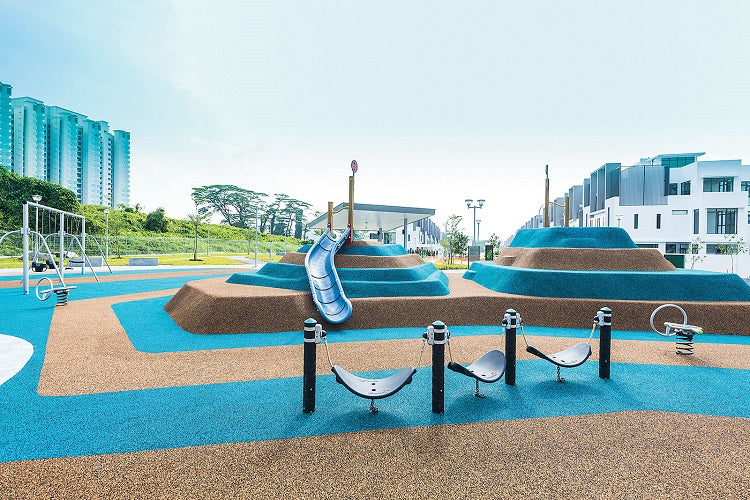 Free Outdoor Playgrounds in the West of Singapore - Pavilion Park