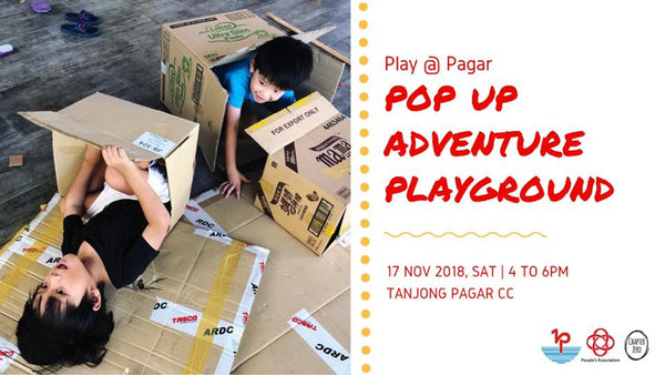 Check Out the Adventure Playground that has Popped-up at Tanjong Pagar Community Club!