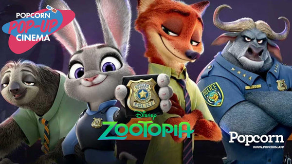 Popcorn Pop-Up Cinema for Kids - Zootopia