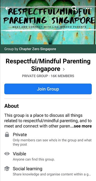 Respectful/Mindful Parenting Singapore