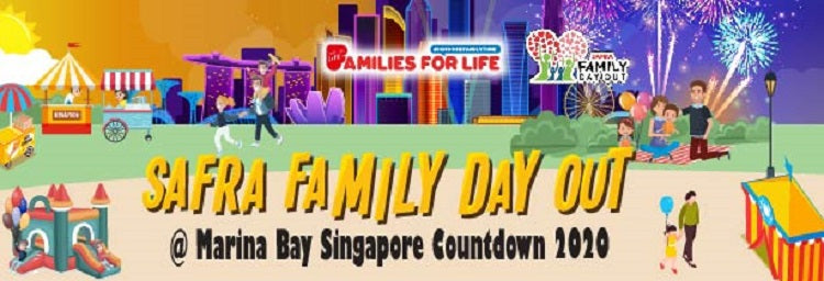 SAFRA Family Day Out @ Marina Bay Singapore Countdown 2020