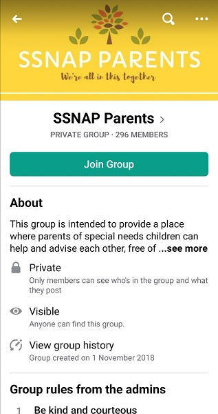 SSNAP Parents
