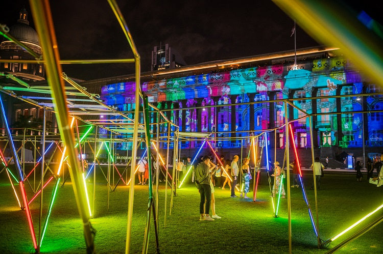 Festivals in Jan 2020 - Singapore Art Week (Light to Night Festival)