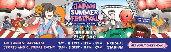 Revel in Summer Festivities at Singapore Sports Hub’s Japan Summer Festival!