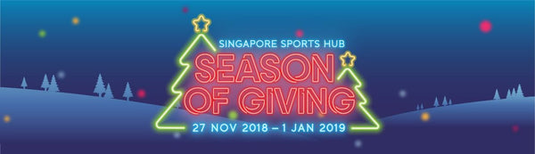 Celebrate the Season of Giving with Your Little Ones at Singapore Sports Hub!