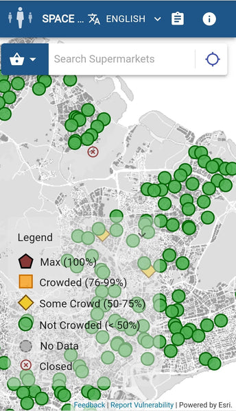 Free Tools to Help you Check Crowd Status in Singapore - Space Out