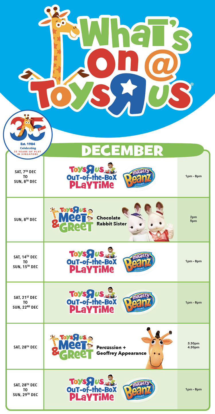 Toys R Us Out-of-the-Box Playtime: Suntec City