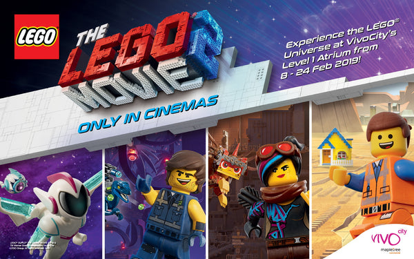 Celebrate Creativity & Imagination with VivoCity and LEGO Singapore at the Largest LEGO Movie 2 Event!