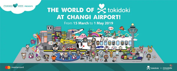 Enter the World of tokidoki at Changi Airport!