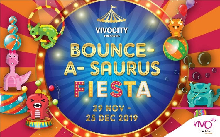 VivoCity’s Bounce-A-Saurus Fiesta
