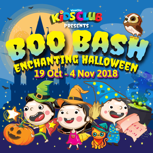 Gather Up Your Little Spooks for Boo Bash Enchanting Halloween Celebrations at VivoCity!