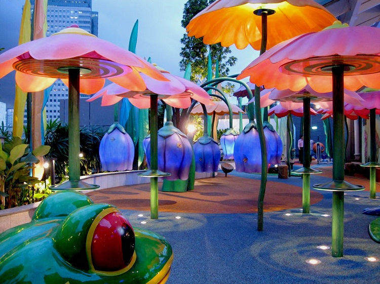 Free Outdoor Playgrounds in the West of Singapore - Westgate Wonderland