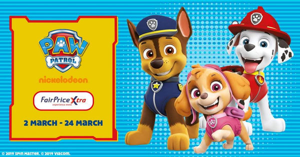 Paw Patrol at FairPrice Xtras