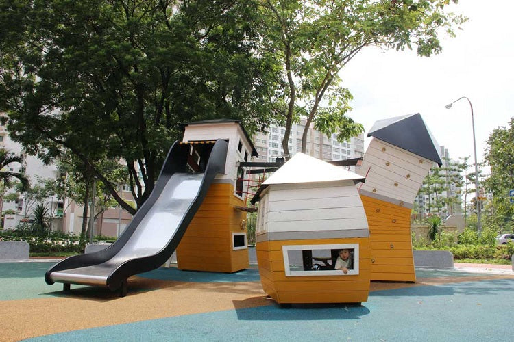 Free Outdoor Playgrounds in the North - Yishun River Green